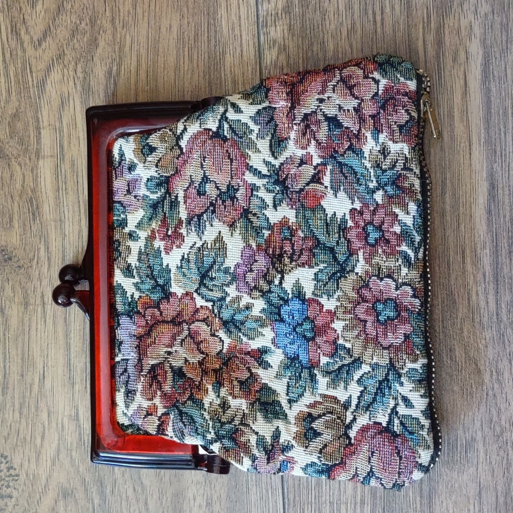 Beautiful floral coin bag